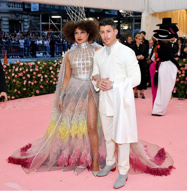 MET Gala 2019 Priyanka Chopra Jonas and Nick Jonas