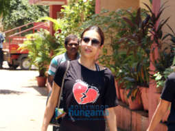 Malaika Arora and Amrita Arora spotted after yoga class in Bandra