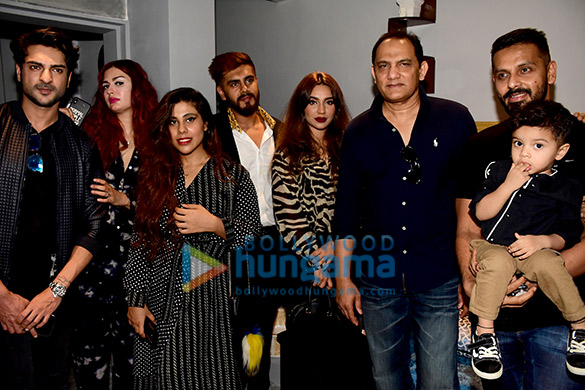 nora fatehi mohammad azharuddin ashish kapoor rekha chaudhari snapped at the launch of mizmar spa salon in bandra 4