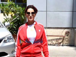 Nora Fatehi spotted at a dance class in Andheri