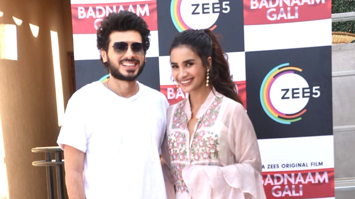 Patralekha and Divyendu Sharma promote their web series Badnaam Gali
