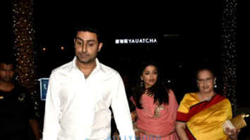 Photos: Abhishek Bachchan and Aishwarya Rai Bachchan spotted at Yauatcha in BKC