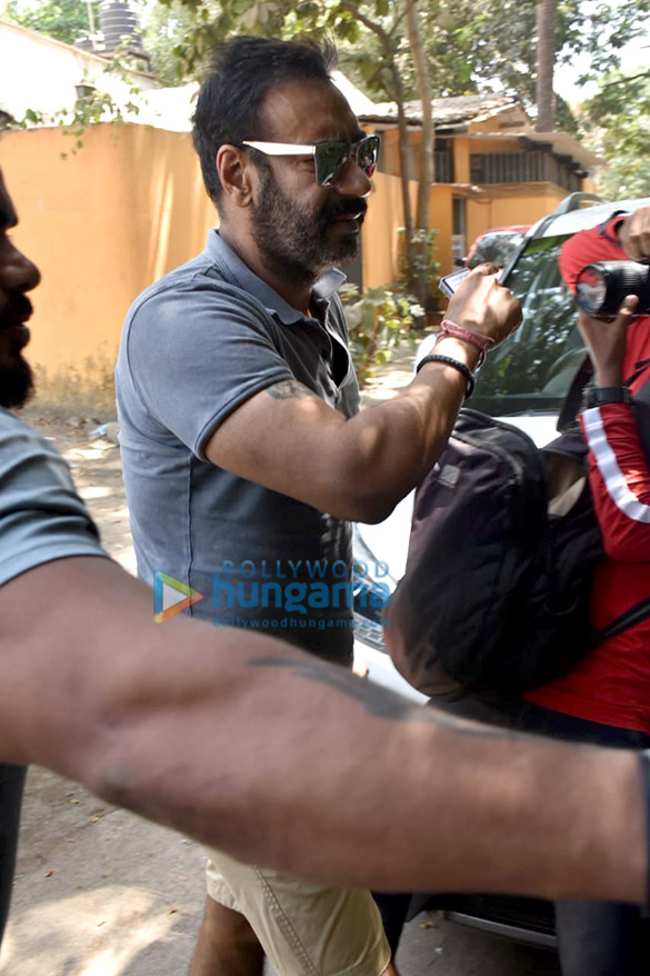 Photos: Ajay Devgn and Anushka Sharma spotted at a clinic in Versova