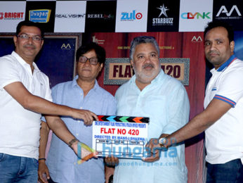 Photos: Celebs grace the press meet to announce three films, Bhootuyapa, Flat No 420, and Khalli Balli