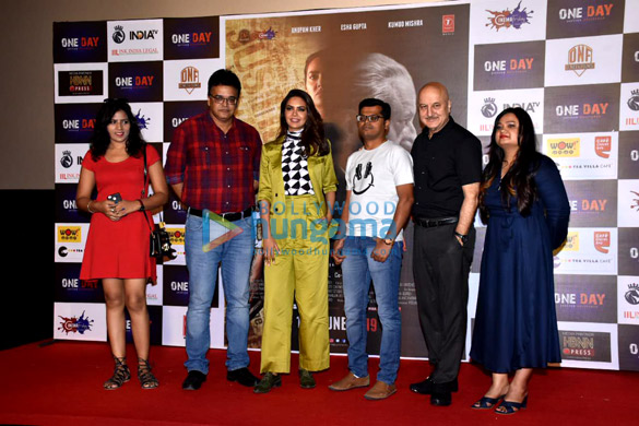 photos esha gupta and anupam kher snapped at one day justice delivered trailer launch 2 2