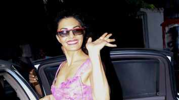 Photos: Jacqueline Fernandez spotted at Mukesh Chabbra’s office in Juhu