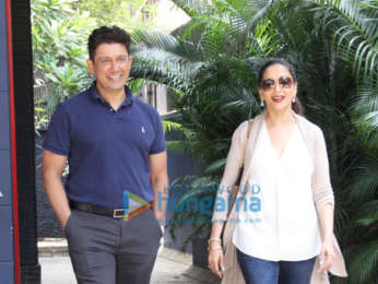 Photos: Madhuri Dixit and Sriram Nene spotted in Bandra