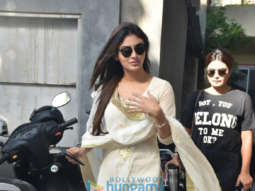 Photos: Mouni Roy snapped at Mukesh Chhabra’s office in Juhu