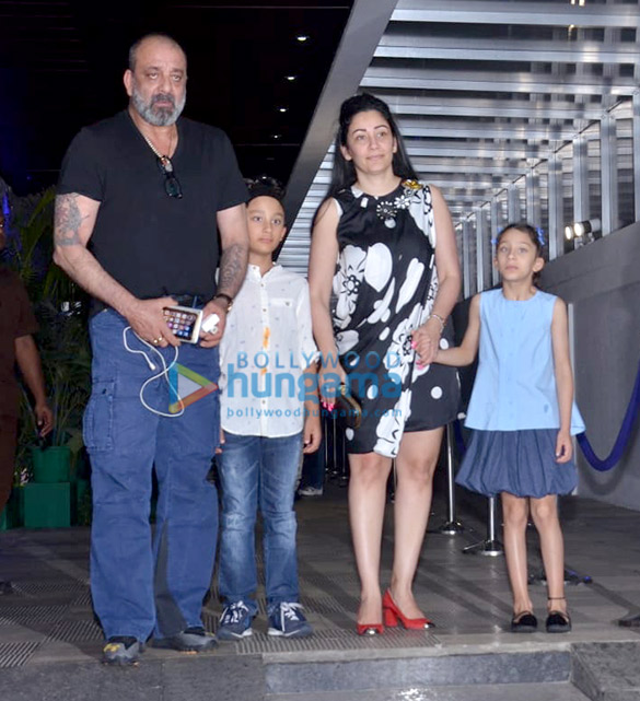Photos: Sanjay Dutt spotted with family at Hakkasan, Bandra Photos: Sanjay Dutt spotted with family at Hakkasan, Bandra