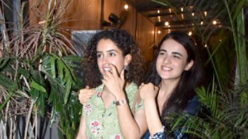Photos: Sanya Malhotra and Radhika Madan snapped at The Kitchen Garden in Juhu