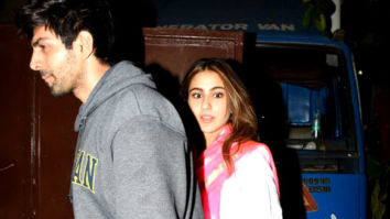 Photos: Sara Ali Khan, Kartik Aaryan and Randeep Hooda spotted post shoot in Bandra
