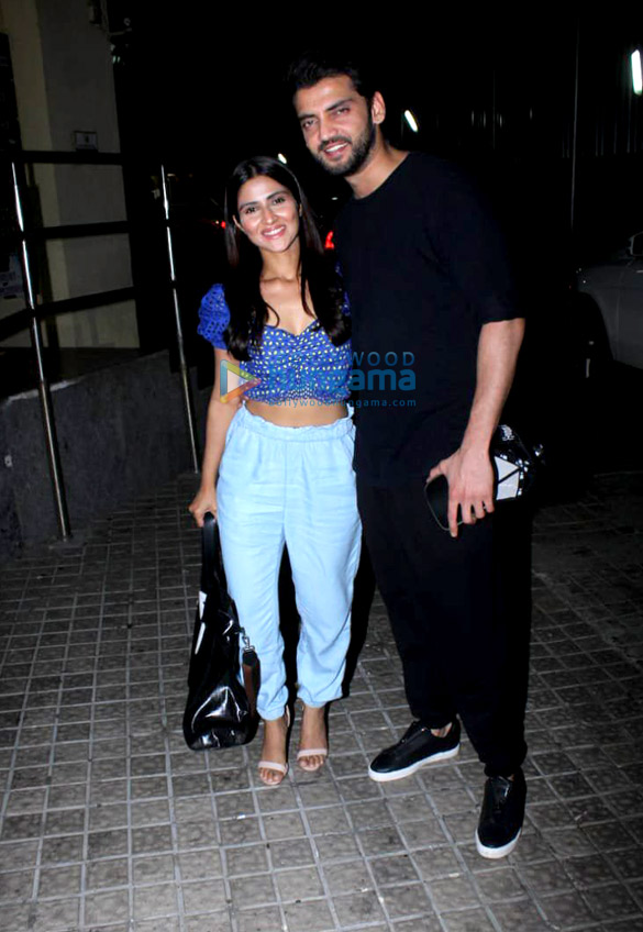 Photos: Zaheer Iqbal and Pranutan Bahl snapped at PVR Juhu