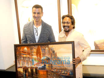 Ronit Roy and Soma Ghosh inaugurate Paramesh Paul's 'The Sacred Nandi'