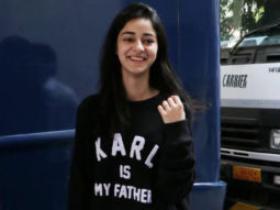SPOTTED: Ananya Panday shooting for a brand at Filmalaya