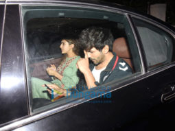 Sara Ali Khan, Kartik Aaryan and Imtiaz Ali spotted after shooting for ‘Love Aaj Kal 2’ in Bandra