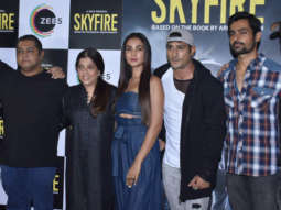 Screening of ZEE 5’s Skyfire with Prateik Babbar, Sonal Chauhan & others