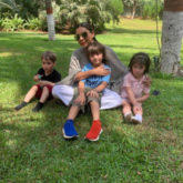 Shah Rukh Khan reacts to Gauri Khan's adorable photo with Abram Khan and Karan Johar's kids Roohi and Yash