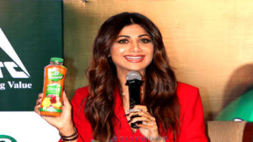 Shilpa Shetty snapped at the launch of B Natural Juice at Taj Lands End in Bandra