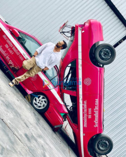 on the sets of the movie Sooryavanshi