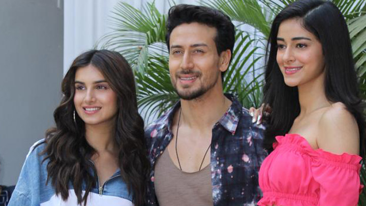 Tara Sutaria,Tiger Shroff and Ananya Pandey snapped promoting Student Of The Year 2 at Krome Studio