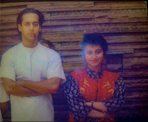 This throwback picture of Salman Khan and Divya Dutta will take you back to the 90s