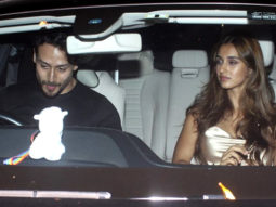 Tiger Shroff with Disha Patani spotted at Bayroute