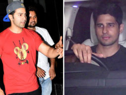 Varun Dhawan, Sidharth Malhotra & others SPOTTED at Karan Johar’s House