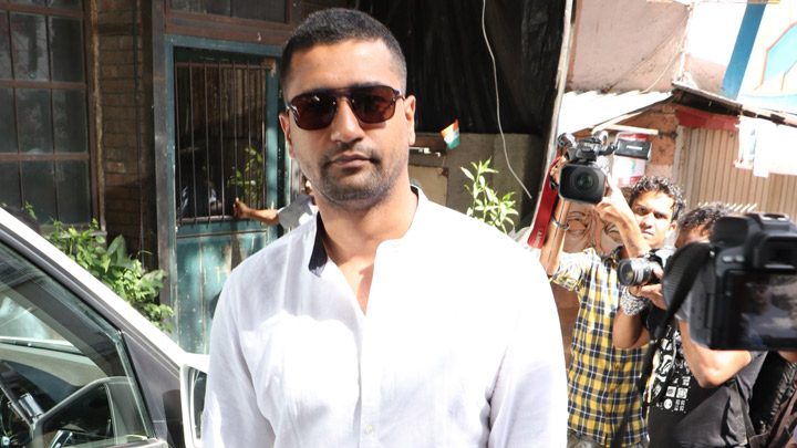 Vicky Kaushal spotted at Pali Village Cafe in Bandra