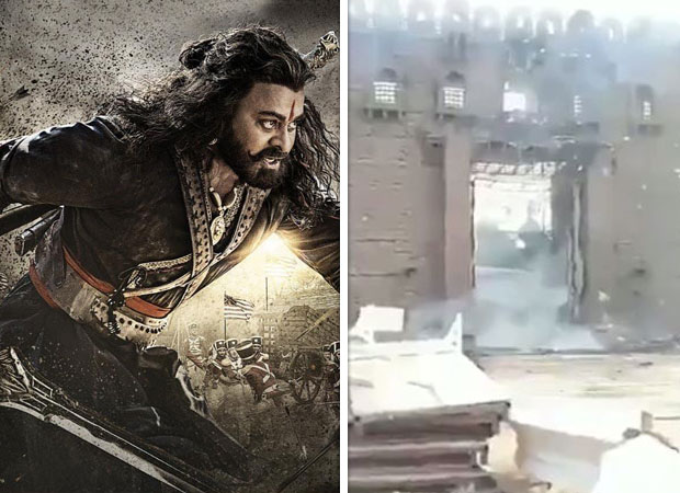 Sye Raa Narasimha Reddy: Fire breaks out on the sets of the Chiranjeevi starrer, makers suffer a loss of Rs. 2 crores Sye Raa Narasimha Reddy: Fire breaks out on the sets of the Chiranjeevi starrer, makers suffer a loss of Rs. 2 crores