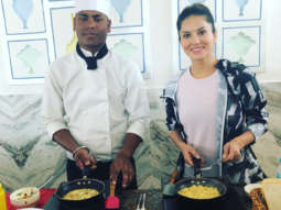 This photo of Sunny Leone cooking for her twin boys will remind you why moms are so special!