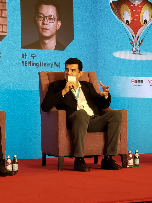 Siddharth Roy Kapur represents India on Global Producer Panel at the Shanghai International Film Festival 