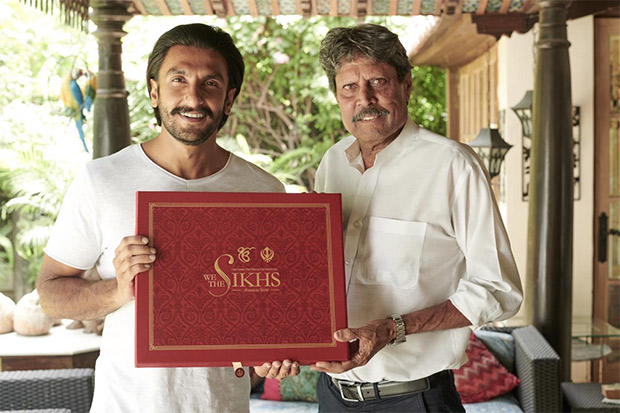 '83: Ranveer Singh receives a special gift from Kapil Dev