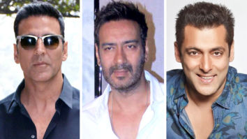 Akshay Kumar, Ajay Devgn, Salman Khan continue to be the busiest Bollywood superstars