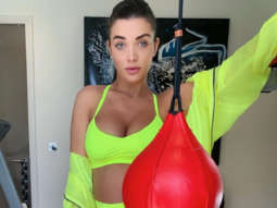 Gym Goals: Amy Jackson is glad that she is at it even after being pregnant for six months!