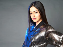All shimmer and oodles of style, Ananya Panday looks beyond stunning in this Amit Aggarwal outfit