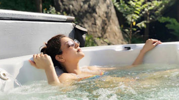 BIKINI BABE ALERT! Kajal Aggarwal basking the sun in a hot tub is going to make your day a lot better BIKINI BABE ALERT! Kajal Aggarwal basking the sun in a hot tub is going to make your day a lot better