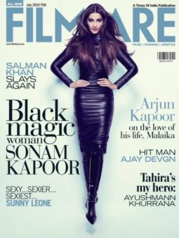 Sonam Kapoor Ahuja On The Covers Of Filmfare