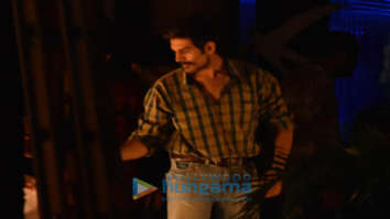 on the sets of the movie Love Aaj Kal