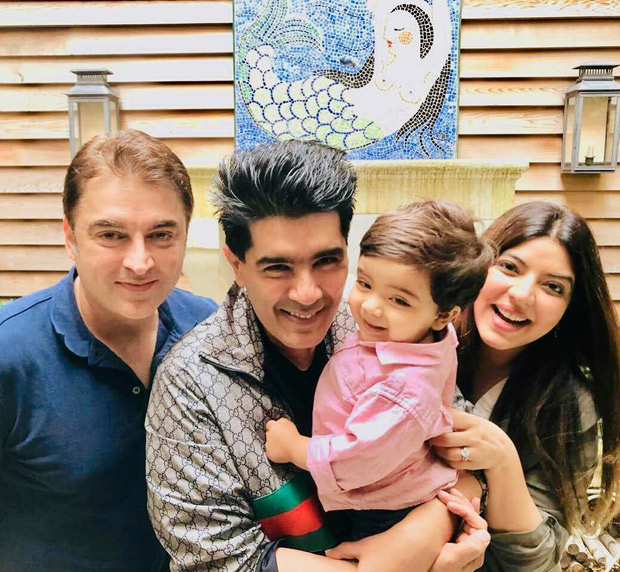 Mohabbatein actor Jugal Hansraj and wife meet up with Manish Malhotra in New York City