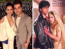 Rajkummar Rao and Patralekha just recreated the Shah Rukh Khan – Kajol scene from DDLJ and its winning hearts