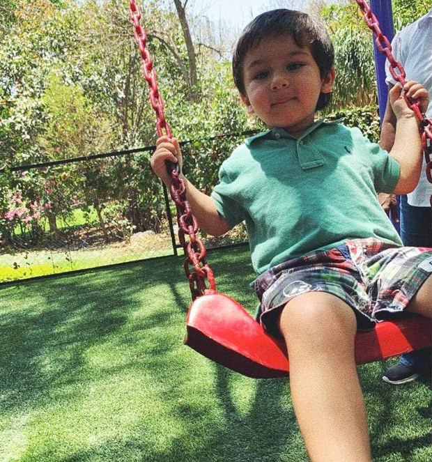 PHOTO ALERT: Kareena Kapoor Khan's son Taimur Ali Khan is an absolute cutie pie as he plays on a swing PHOTO ALERT: Kareena Kapoor Khan's son Taimur Ali Khan is an absolute cutie pie as he plays on a swing