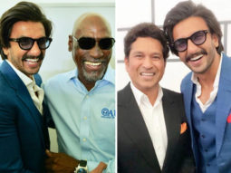 PHOTOS: ’83 star Ranveer Singh spends quality time with Sir Vivian Richards, Sachin Tendulkar, Sunil Gavaskar and Sharne Warne