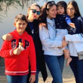 PHOTOS: Karisma Kapoor and her kids Samaira and Kiaan Raj join Kareena Kapoor Khan and Taimur All Khan in London