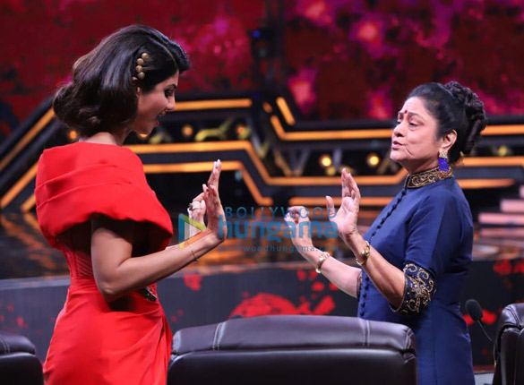 Photos: Aruna Irani snapped on the sets of Super Dancer Chapter 3