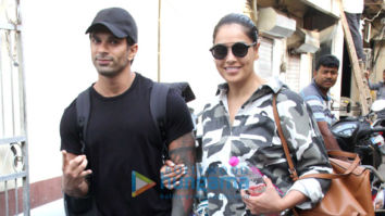 Photos: Bipasha Basu and Karan Singh Grover snapped in Bandra