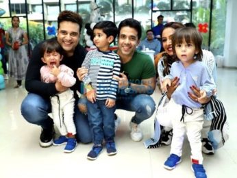 Photos: Celebs grace Krishna Abhishek's son's birthday party