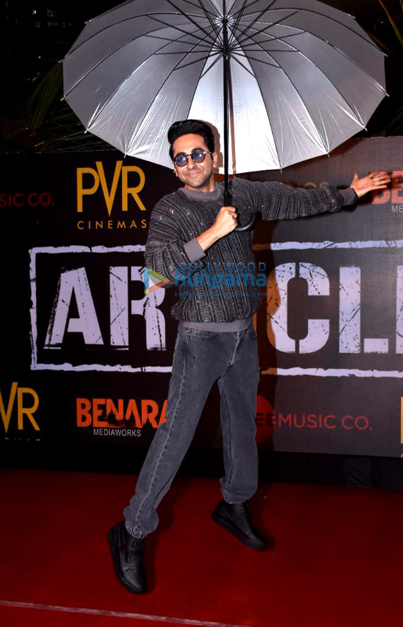 photos celebs snapped at the special screening of article 15 16