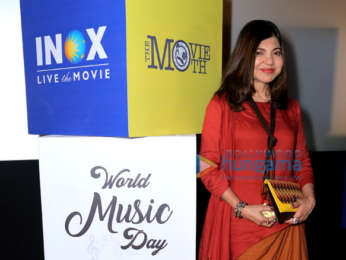 Photos: INOX Special Live Chat Session with Alka Yagnik for World Music Day