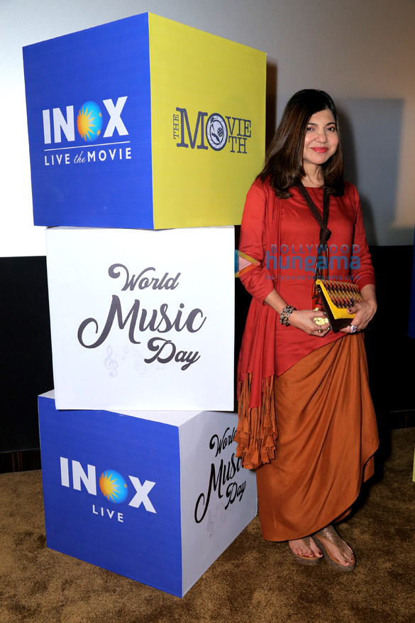 photos inox special live chat session with alka yagnik for world music day 1