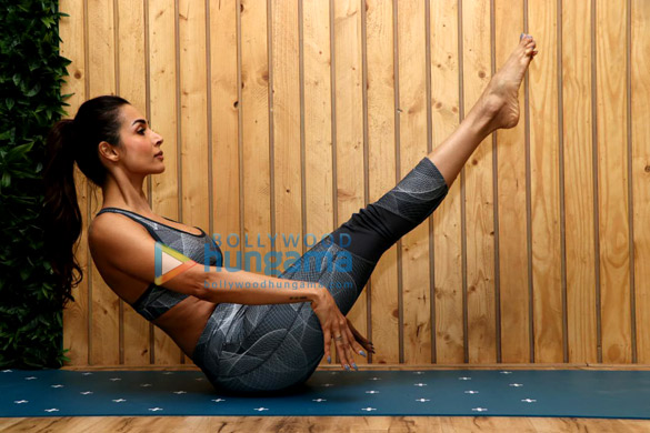 photos malaika arora snapped practicing yoga on world yoga day 3
